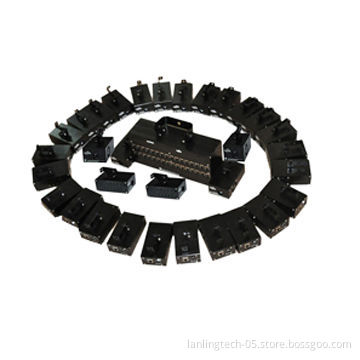 RGB Mobile DJ Party Light, Rain Laser Disco Light with 32 Heads